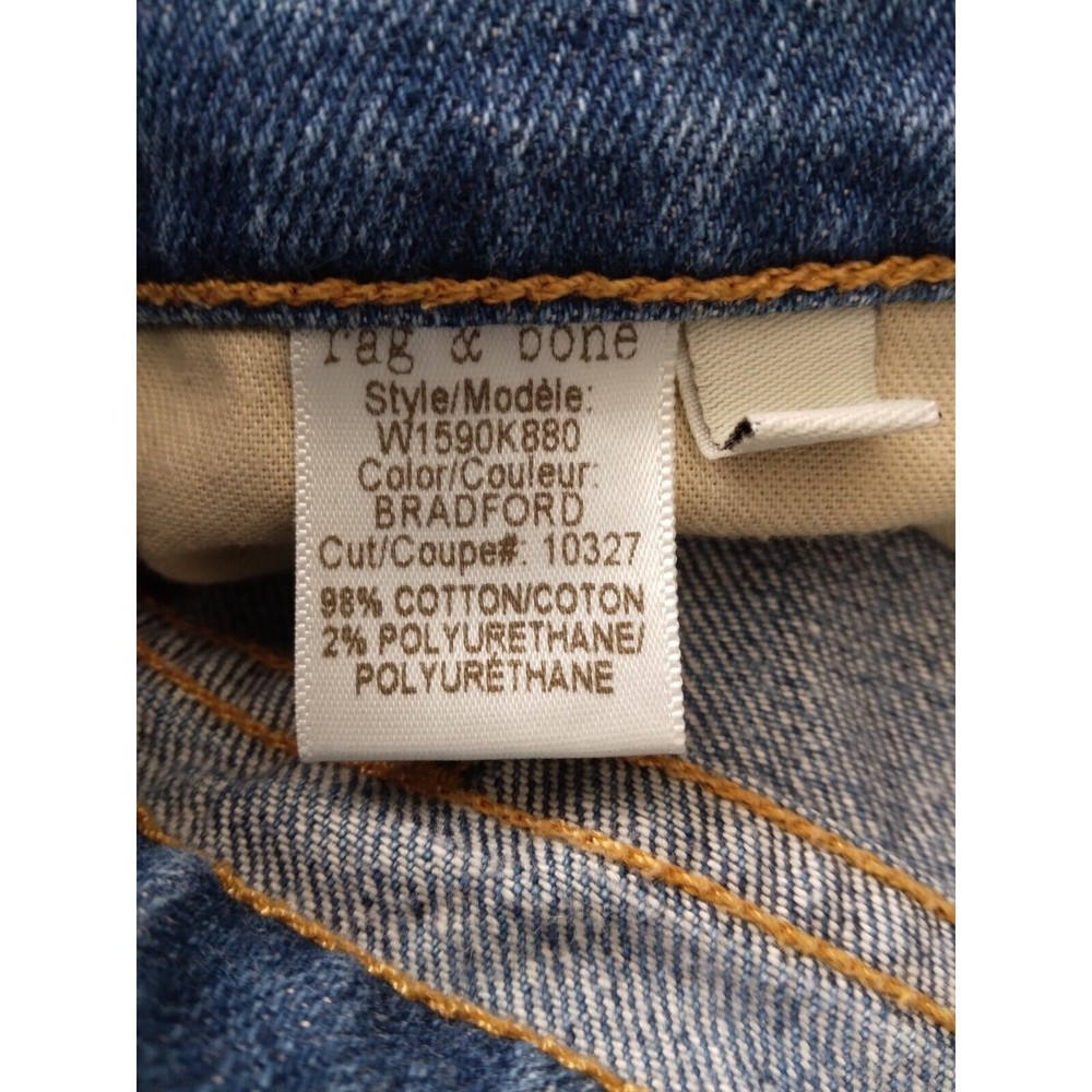 Rag & Bone The Dre Slim Fit Boyfriend in Bradford Jeans Womens Size 26 - Picture 7 of 12